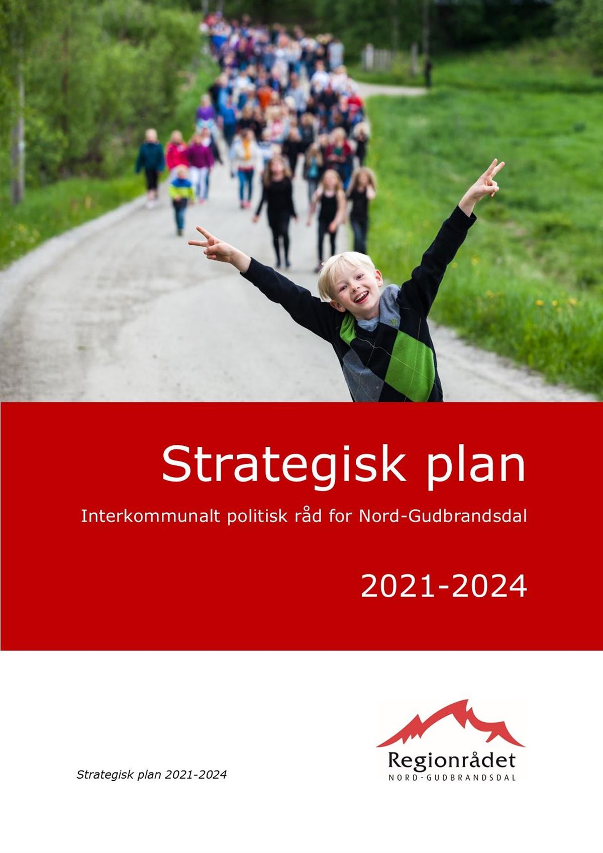 Strategisk plan forside - Klikk for stort bilde